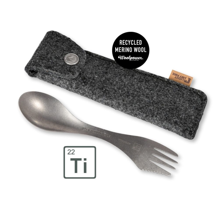 Light My Fire Spork Kit Titanium (Made in Sweden)