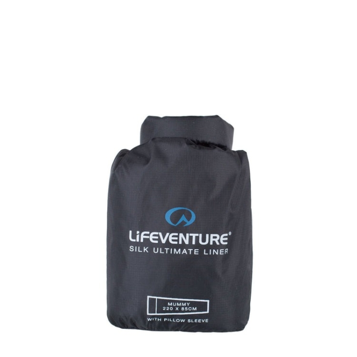 Lifeventure Ultimate Silk Sleeping Bag Liner (Mummy)