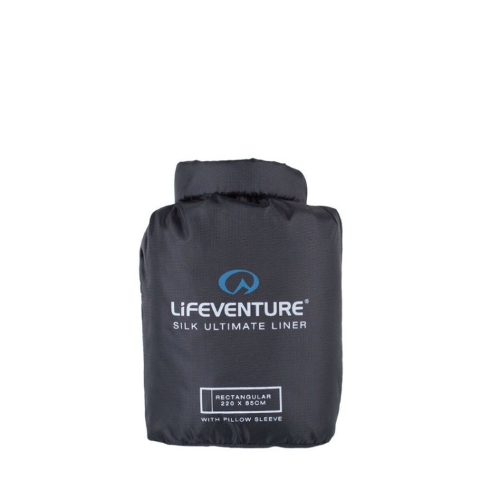 Lifeventure Ultimate Silk Sleeping Bag Liner (Rectangular)
