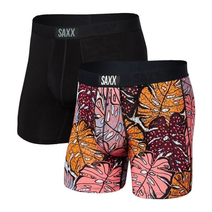 SAXX Mens Vibe Super Soft Boxer Brief 2-pack