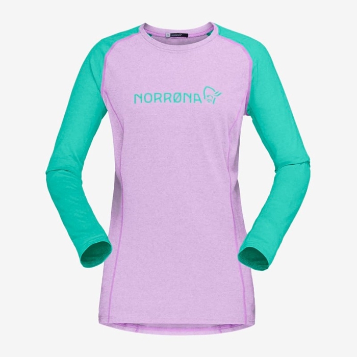 Norrona Womens Fjora Equaliser Lightweight Long Sleeve