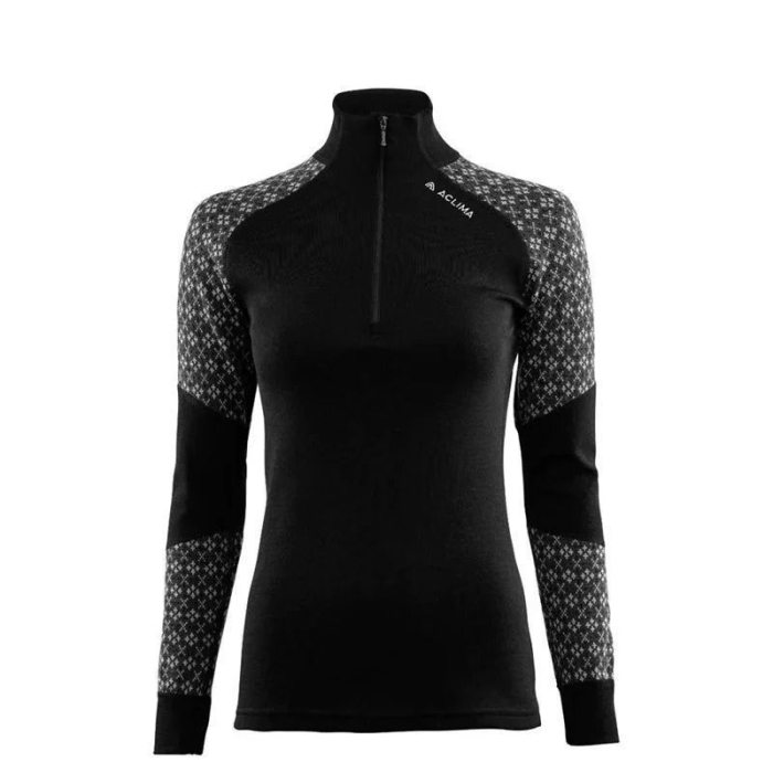 Aclima Womens DesignWool Glitre mockneck