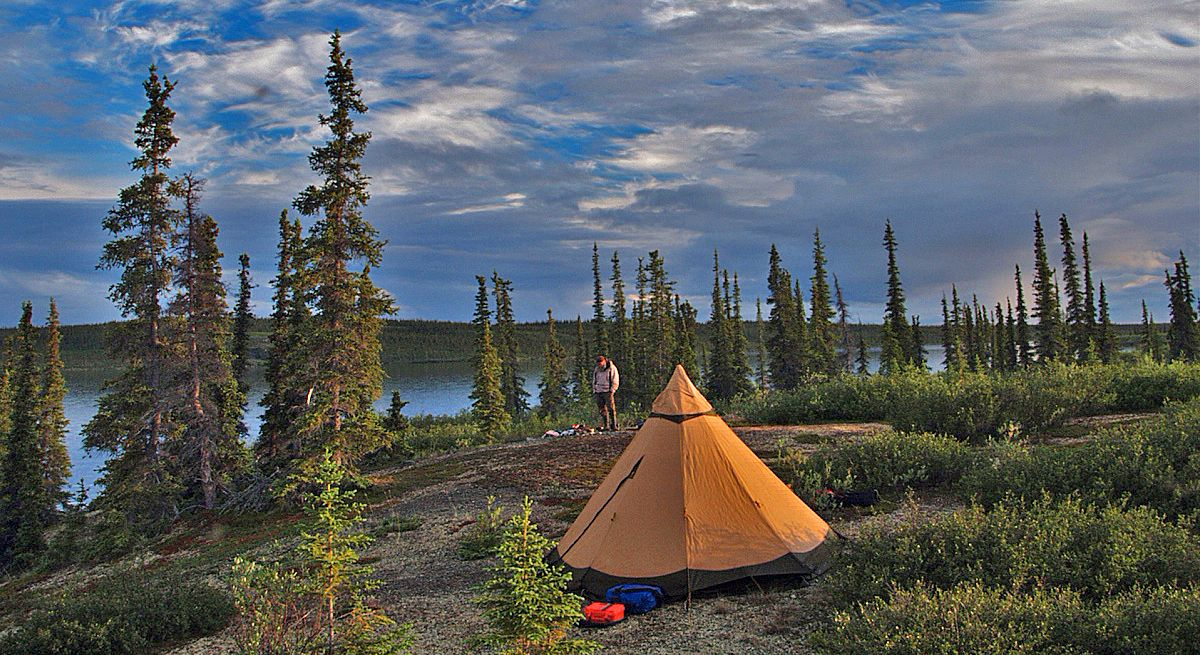 Tentipi in the country Tentipi in the country
