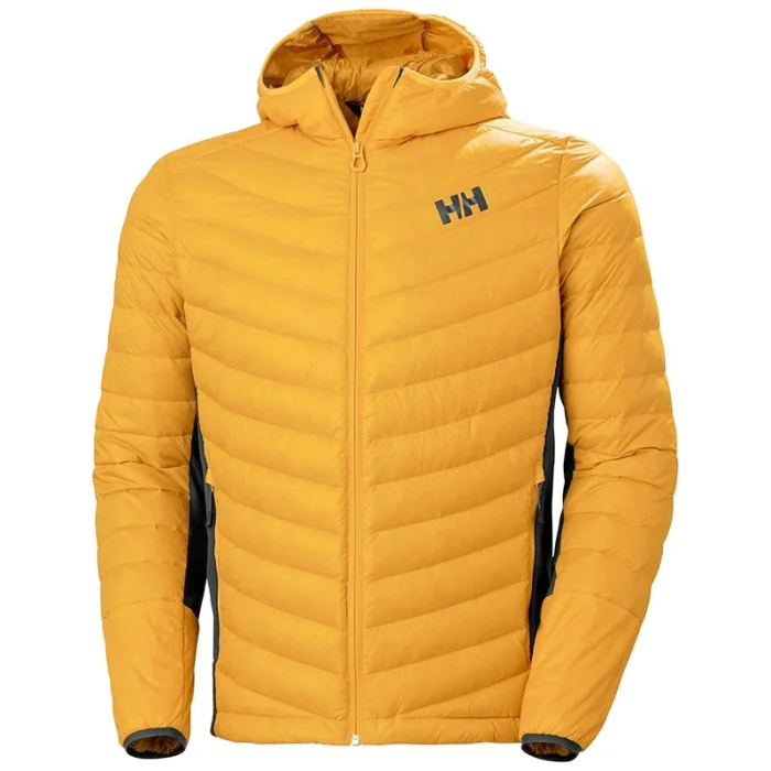 Helly hansen mens verglas micro down hooded jacket top